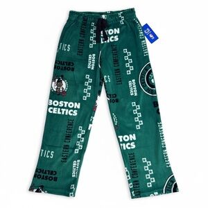 Boston Celtics NBA Basketball Unisex Lounge Pants Pajama Bottoms Large NWT
